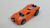 2009 Hot Wheels Prototype H-24 Orange Die Cast Toy Car Vehicle McDonald's Happy Meal