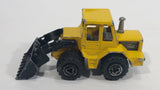 Vintage Majorette Tracto Bull Dozer Front End Loader No. 211 & 263 Yellow Black 1/87 Scale Die Cast Toy Construction Equipment Vehicle