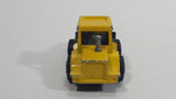 Vintage Majorette Tracto Bull Dozer Front End Loader No. 211 & 263 Yellow Black 1/87 Scale Die Cast Toy Construction Equipment Vehicle