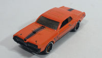 2012 Hot Wheels Muscle Mania - Ford '68 Cougar Orange Die Cast Toy Muscle Car Vehicle