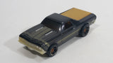2011 Hot Wheels Muscle Mania 68 El Camino Black Die Cast Toy Muscle Car Vehicle