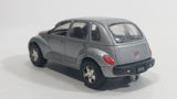 2001 Boley Chrysler PT Cruiser Silver 1/64 Scale Die Cast Toy Car Vehicle with Rubber Tires