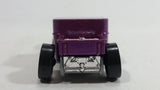 2012 Hot Wheels Batman Bone Shaker Purple Die Cast Toy Car Hot Rod Vehicle