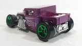 2012 Hot Wheels Batman Bone Shaker Purple Die Cast Toy Car Hot Rod Vehicle