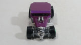 2012 Hot Wheels Batman Bone Shaker Purple Die Cast Toy Car Hot Rod Vehicle