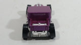 2012 Hot Wheels Batman Bone Shaker Purple Die Cast Toy Car Hot Rod Vehicle