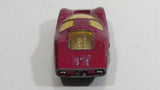 Vintage 1969 Lesney Matchbox Superfast Ford Group 6 Magenta Crimson Pink Die Cast Toy Car Vehicle