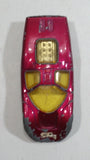 Vintage 1969 Lesney Matchbox Superfast Ford Group 6 Magenta Crimson Pink Die Cast Toy Car Vehicle
