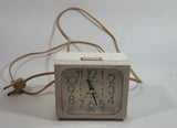 Vintage Westclox Plug In Electric Alarm Clock Made in USA Tested and Working