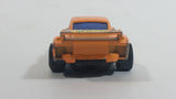 Vintage Good Year Porsche 935 Turbo #3 Orange Pullback Friction Race Car Die Cast Toy Vehicle - Made in Hong Kong