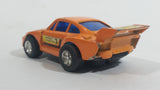 Vintage Good Year Porsche 935 Turbo #3 Orange Pullback Friction Race Car Die Cast Toy Vehicle - Made in Hong Kong