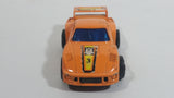 Vintage Good Year Porsche 935 Turbo #3 Orange Pullback Friction Race Car Die Cast Toy Vehicle - Made in Hong Kong