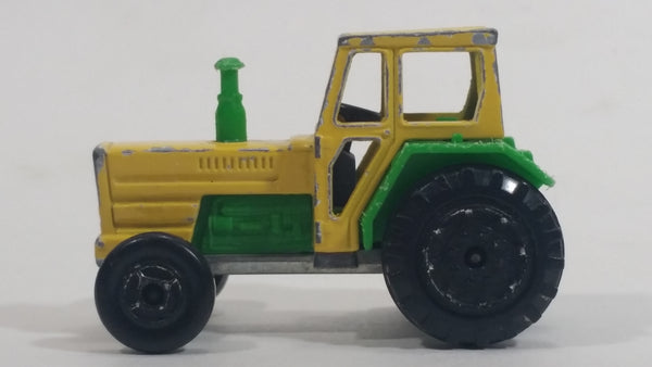 Majorette Tracteur Tractor No. 208 Green and Yellow Die Cast Toy Farm Machinery Vehicle