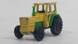 Majorette Tracteur Tractor No. 208 Green and Yellow Die Cast Toy Farm Machinery Vehicle
