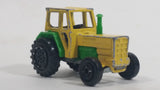 Majorette Tracteur Tractor No. 208 Green and Yellow Die Cast Toy Farm Machinery Vehicle