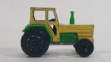 Majorette Tracteur Tractor No. 208 Green and Yellow Die Cast Toy Farm Machinery Vehicle