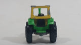 Majorette Tracteur Tractor No. 208 Green and Yellow Die Cast Toy Farm Machinery Vehicle