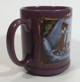 Disney Genuine Authentic Original Classic Animation the Aristo Cats Purple Ceramic Coffee Mug Collectible