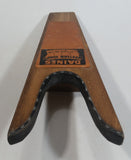 Daine's Western Shops Leather Wood Wooden Boot Jack Puller with Leather Advertising Piece