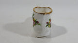 Vintage 1960s Royal Albert Old Country Roses Shoe Boot Shaped Bone China Toothpick Holder
