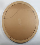 Vintage Red Hook ESB Rich Amber Ale Large Oval Shaped Wood Framed Pub Lounge Bar Advertising Beer Mirror 24" x 27"