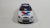 1998 Racing Champions Ford Taurus Cummins Nascar #6 Valvoline Mark Martin White Blue Toy Race Car Vehicle 1:24 Scale