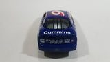 1998 Racing Champions Ford Taurus Cummins Nascar #6 Valvoline Mark Martin White Blue Toy Race Car Vehicle 1:24 Scale