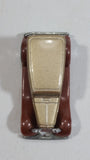 2008 Hot Wheels All Stars '32 Ford Delivery Truck Metalflake Pale Gold & Brown Red Line Die Cast Toy Car Vehicle