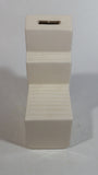 Vintage 1980 75th Anniversary Celebrate Saskatchewan 1905-1980 Ceramic Grain Elevator Coin Bank Prairie Western Collectible