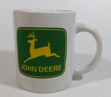 Gibson John Deere Tractor White Ceramic Coffee Mug Farming Collectible