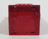 London Royal Telephone Phone Booth with Opening Door Red 3 3/4" Tall Die Cast Toy Collectible - TC 8689