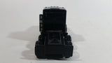 Vintage 1980 Buddy L Peterbilt Semi Truck Tractor Rig Black Pressed Steel and Plastic Toy Car Vehicle
