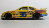 1998 Racing Champions Pontiac Grand Prix Pedigree Whiskas Nascar #36 M & M's Uncle Ben's Ernie Irvan Yellow Die Cast Toy Race Car Vehicle 1:24 Scale