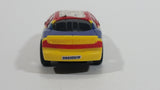 Tyco 1998 Ford Taurus Yellow Blue Red NASCAR Racing Plastic Toy Slot Car Vehicle H1 - Not tested