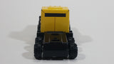 Vintage 1985 Buddy L Construction Semi Truck Tractor Rig Yellow Pressed Steel and Plastic Toy Car Vehicle