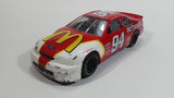 1995 Racing Champions Ford Thunderbird McDonald's Nascar #94 Reese's Bosch Bill Elliot White Red Toy Race Car Vehicle 1:24 Scale