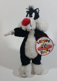 1994 Ganz Warner Bros. Looney Tunes Sylvester The Cat Stuffed Animal Plush Plushy with Tags 10" Tall
