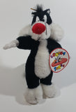 1994 Ganz Warner Bros. Looney Tunes Sylvester The Cat Stuffed Animal Plush Plushy with Tags 10" Tall