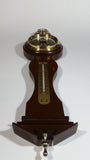 Solar Brand Vintage Style Wooden Cased Weather Station Barometer Hygrometer Thermometer