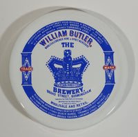 Rare Taunton Country Crafts William Butler Brewery Broad Street Birmingham Large 6" Diameter Ceramic Beer Mug Coaster Advertising Breweriana Collectible