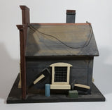 Home Hardware Stores Value Service Dependability "Hardware Farm Implements" Birdhouse Style Wooden Building Model Advertising Collectible