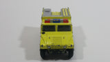 Corgi Chicago Police Department Fire Pumper Hummer Humvee HMMWV Fluorescent Yellow Die Cast Toy Emergency Fire Truck Vehicle