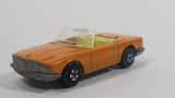 Vintage 1973 Lesney Matchbox Super Fast Mercedes 350 SL Convertible Orange Die Cast Toy Car Vehicle