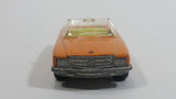 Vintage 1973 Lesney Matchbox Super Fast Mercedes 350 SL Convertible Orange Die Cast Toy Car Vehicle