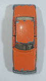 Extremely Rare HTF Vintage 1970s Yatming Volvo 244 DL No. 1058 Orange Die Cast Toy Car Vehicle with Opening Doors - Hong Kong