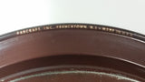 Vintage 1970s Pepsi Cola "Lady Gibson" Oval Brown Border Beverage Metal Serving Tray