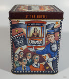 Cadbury's Caramilk at the Movies Chocolate Candy Bar Cinema Film Themed Tin Metal Hinged Container 1 of 3 in Series Snack Sweets Collectible