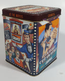 Cadbury's Caramilk at the Movies Chocolate Candy Bar Cinema Film Themed Tin Metal Hinged Container 1 of 3 in Series Snack Sweets Collectible