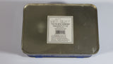 1999 Vintage Style Hershey's Kisses Milk Chocolate Snacks "A Kiss For You" Boy and Girl Blue Metal Tin Hinged Container