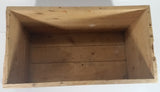 Vintage Canadian Industries Limited C-I-L Ditching Dynamite 50% High Explosives Dovetail Wood Crate Box Blasting Collectible - Montreal, Quebec